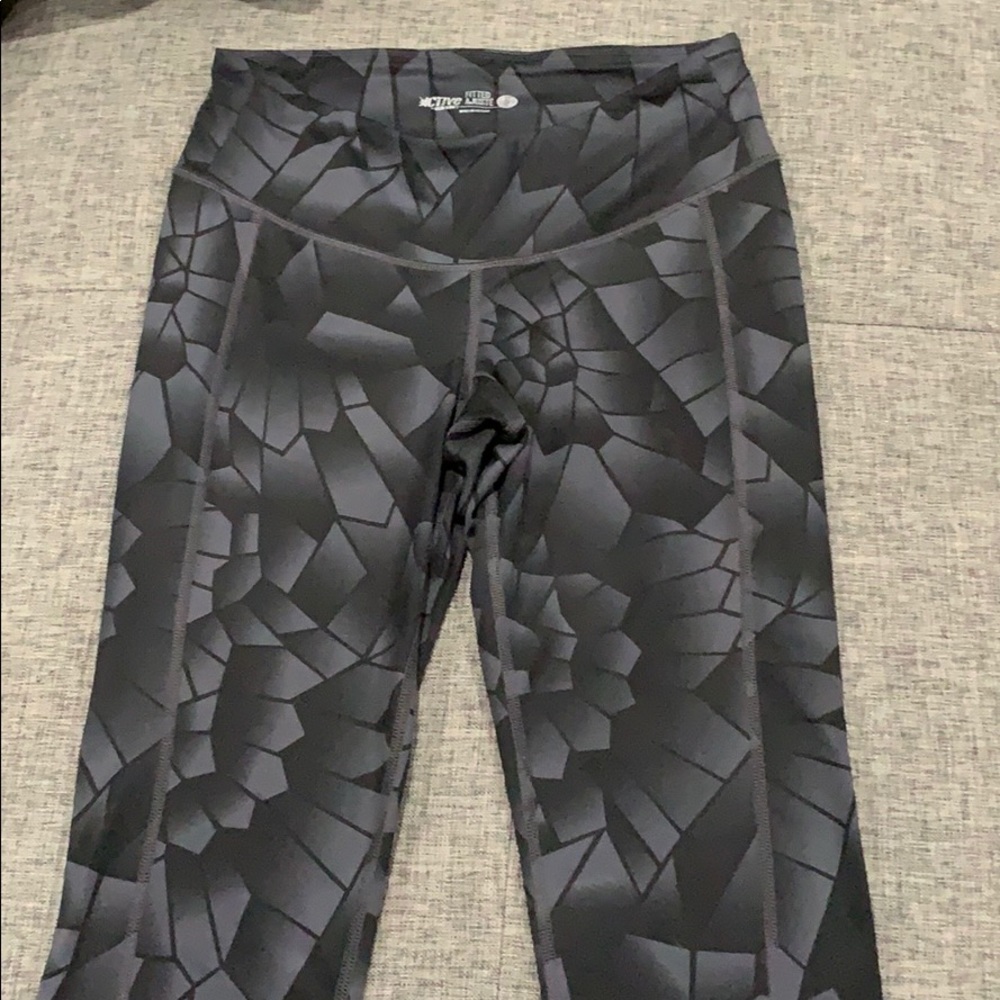 Black workout tights